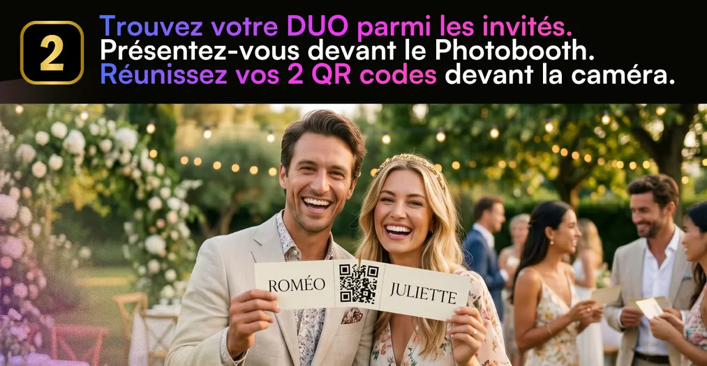 Jeu des Duos IA étape 2 — trouvez votre duo parmi les invités