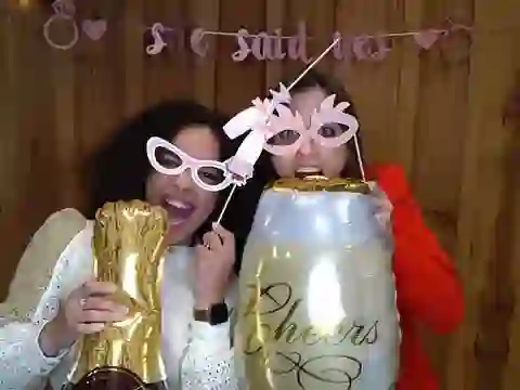Boomerang réalisé au photobooth lors d'un événement