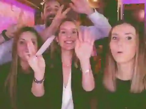 Boomerang réalisé au photobooth lors d'un événement